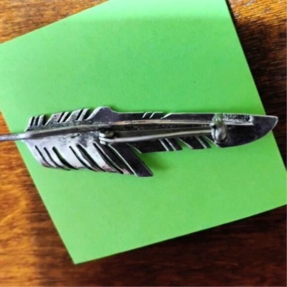 Ray Tracey Knifewing, Navajo Brooch/Pendant Sterling Silver - Picture 2 of 9